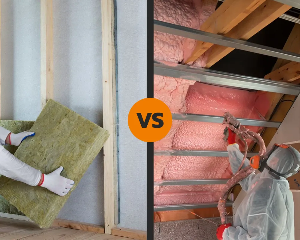 Vata vs. PUR Pena: 5 dôvodov, prečo je striekaná izolácia lepšia investícia